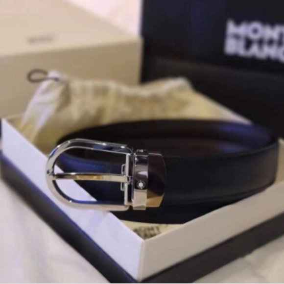 Ontblanc men´s classic series oval button / belt